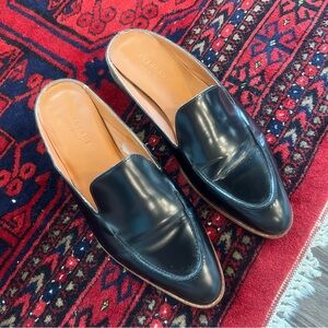 Everlane black mules